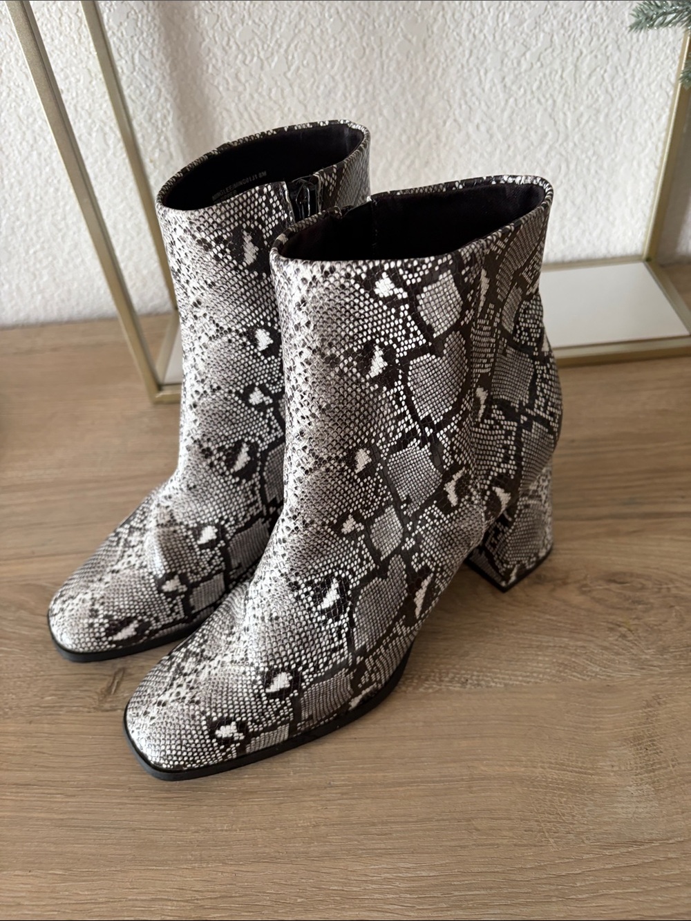 Madden Girl Black Chelsea Ankle Booties